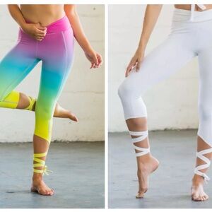 Lot of 2 NWOT FLEXI LEXI DANCER LEGGINGS size Small